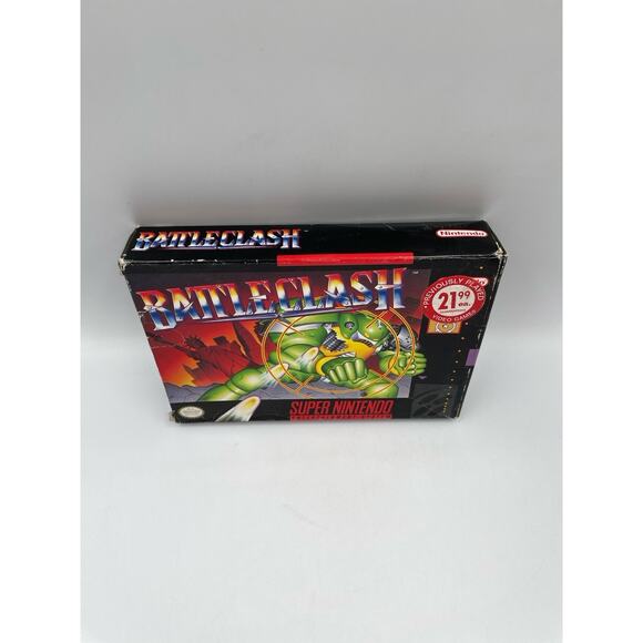Battle Clash (Super Nintendo SNES) Complete CIB Authentic - Picture 3 of 11